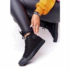 Magasszárú cipők Big Star FF274A170 Fekete 1