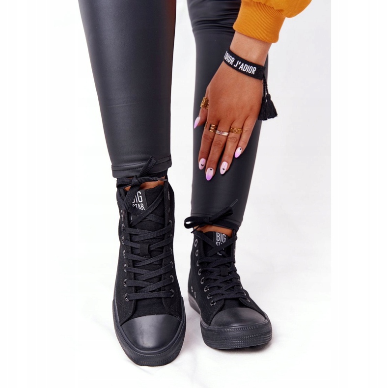 Magasszárú cipők Big Star FF274A170 Fekete 4