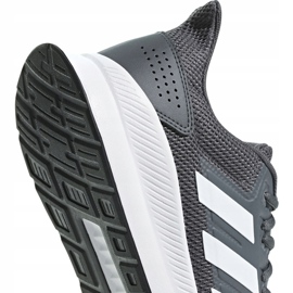 Szürke Adidas Runfalcon férfi cipő F36200 fehér 3