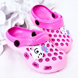 Gyermek habpapucs Crocs Pink Jupiter rózsaszín 2 Gyermek habpapucs Crocs Pink Jupiter rózsaszín 2