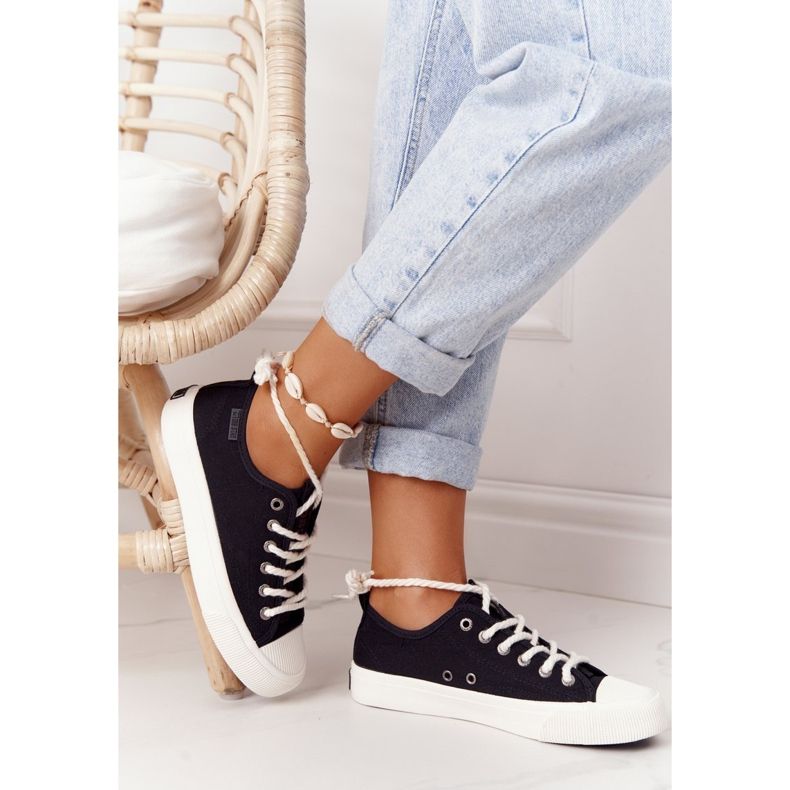 Női cipők Big Star FF274184 Fekete 2