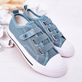 EVE Gyermek kék Bosszúállók tépőzáras cipők 2