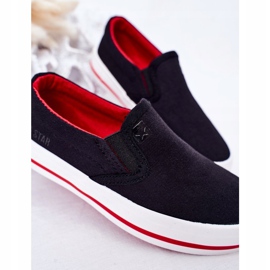 Gyermek csúszós Big Star HH374013 fekete csúszós cipők 1