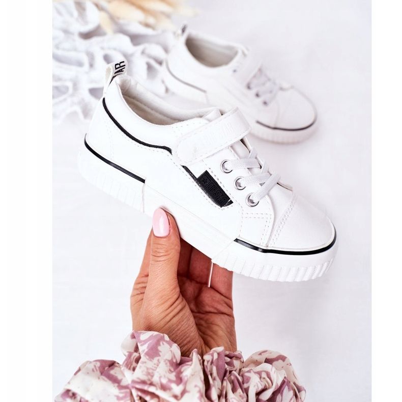 Gyermek cipők tépőzárral Big Star HH374028 Fehér 2