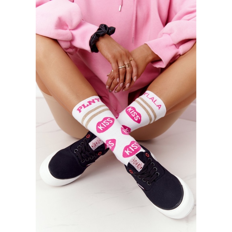 Női cipők On The Cross Jeans FF2R4002C Czarme platform fekete 2