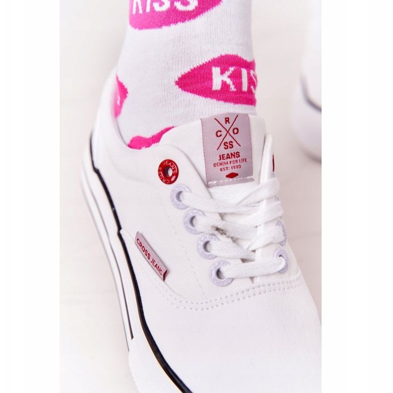 Cross Jeans Női cipők a platformon Cross Farmer FF2R4001C Fehér 2