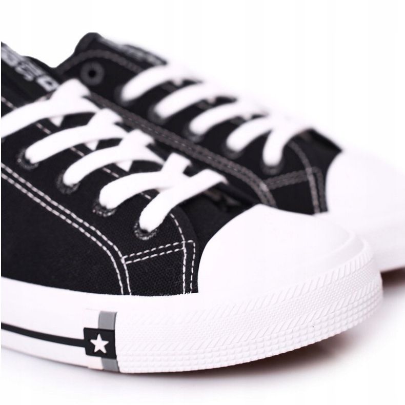 Férfi fekete Big Star HH174323 cipők 1