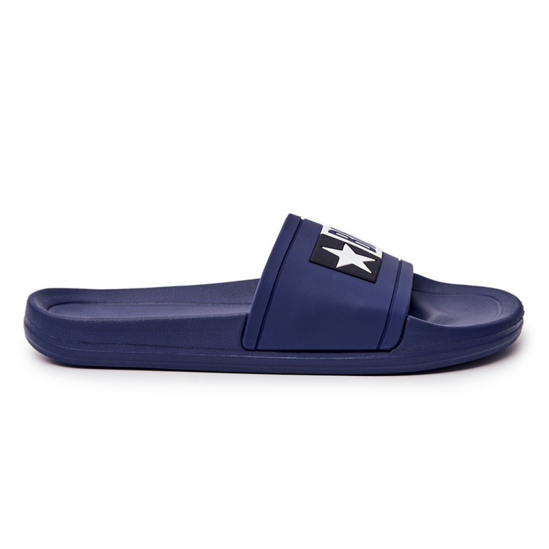 Férfi Big Star DD174701 Navy blue papucs kék 1