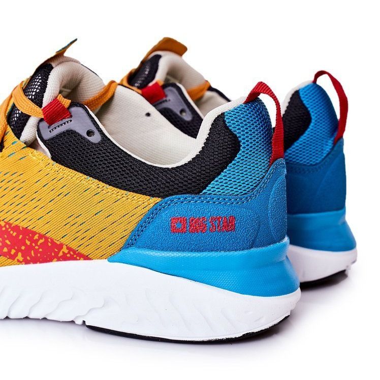 Férfi sportcipő Memory Foam Big Star HH174237 Orange narancssárga sokszínű 1