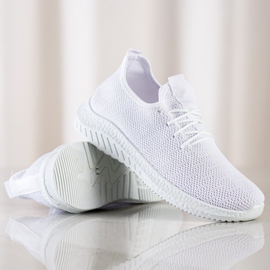 SHELOVET Textil sportcipő fehér 1