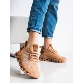 SHELOVET Barna divat cipők 2