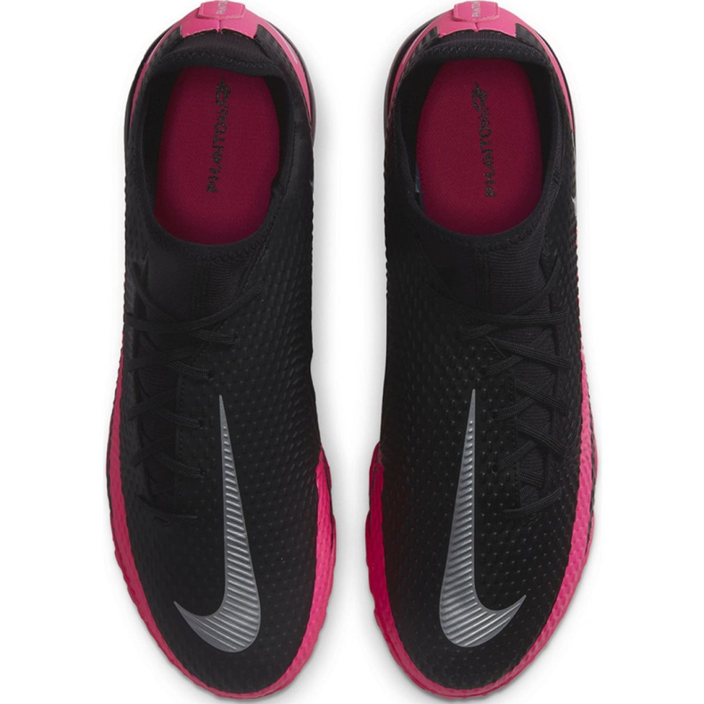Nike Phantom Gt Academy Df Tf CW6666 006 futballcipő fekete 1