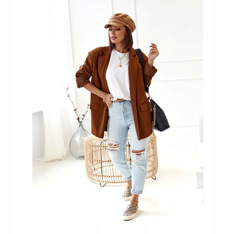 Női Logged Cipők Slip-On Khaki Challenge bézs barna 3