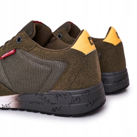 Férfi sportcipők Memory Foam Big Star FF174209 Green zöld 1