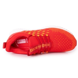 Férfi sportcipő Memory Foam Big Star FF174240 Red piros 1 Férfi sportcipő Memory Foam Big Star FF174240 Red piros 1