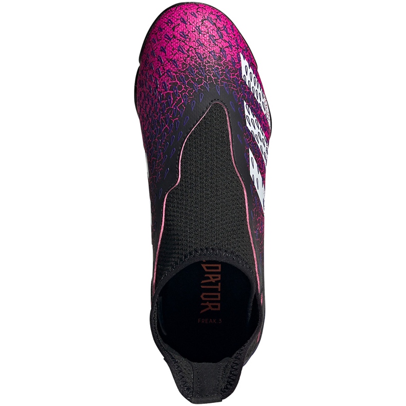 Adidas Predator Freak.3 Ll Tf Jr FY7637 futballcipő fekete 2
