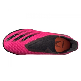 Adidas X Ghosted.3 Ll Tf Jr FY7293 futballcipő sokszínű rózsaszín 2 Adidas X Ghosted.3 Ll Tf Jr FY7293 futballcipő sokszínű rózsaszín 2