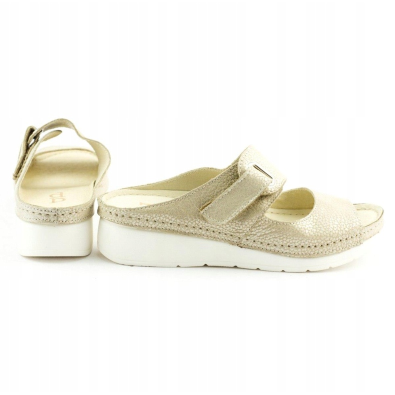 Dolce Pietro Tépőzáras szárnyak 2211 bézs ezüst 4