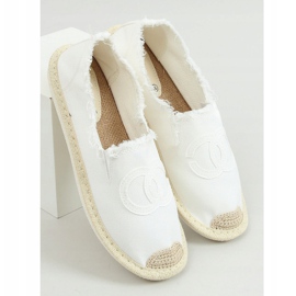Fehér női espadrilles NB273P Fehér 1