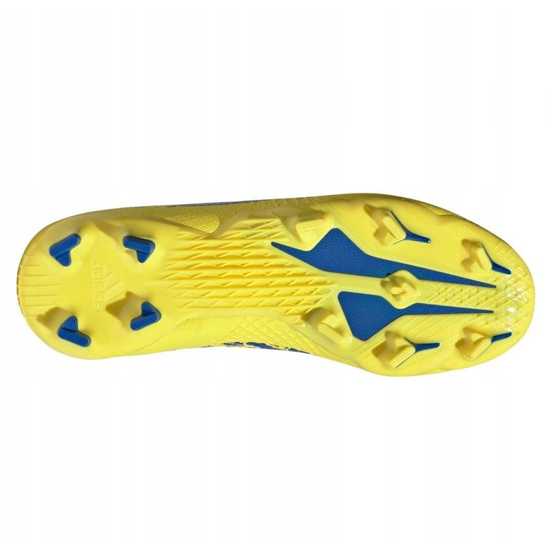 Adidas X Ghosted.3 Ll Fg Jr GZ7557 futballcipő sokszínű sárga 2