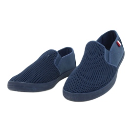 NEWS Tommy Navy Blue cipők 21MN02-3636 sötétkék 1