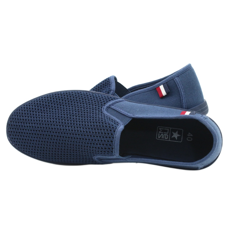 NEWS Tommy Navy Blue cipők 21MN02-3636 sötétkék 4