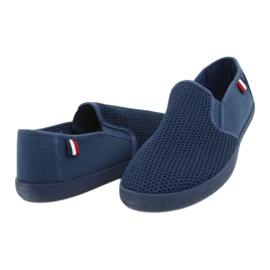 NEWS Tommy Navy Blue cipők 21MN02-3636 sötétkék 2
