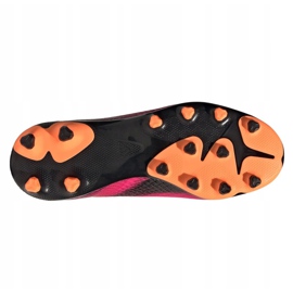 Adidas X Ghosted.3 Mg Jr FY1093 futballcipő grafit, rózsaszín rózsaszín 2