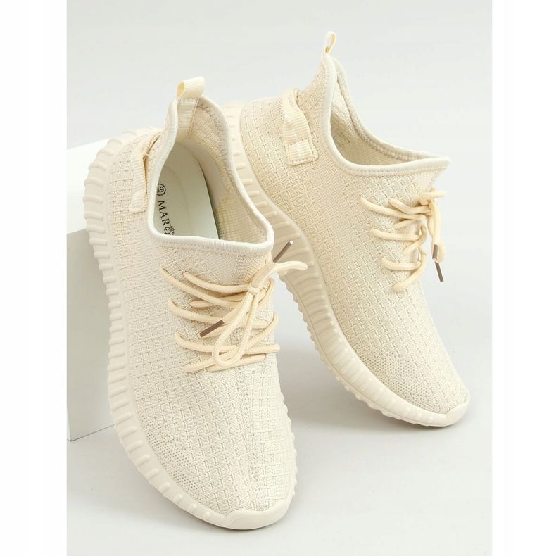 Bézs színű sportzokni 7817 LT.BEIGE 1