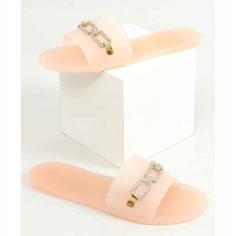 Bézs Meliski 3704 Bézs papucs 1