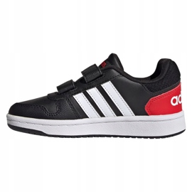 Adidas Hoops 2.0 C Jr FY9442 cipő fekete 1