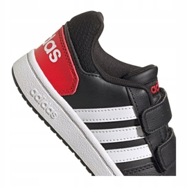 Adidas Hoops 2.0 C Jr FY9442 cipő fekete 2