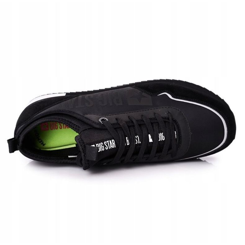 Férfi sportcipő Memory Foam Big Star HH174212 Fekete 1
