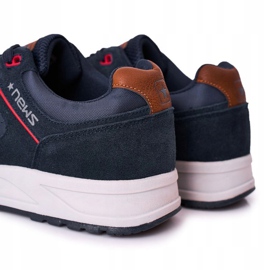 NEWS Férfi sportcipő Cipők Navy Fabian sötétkék 1