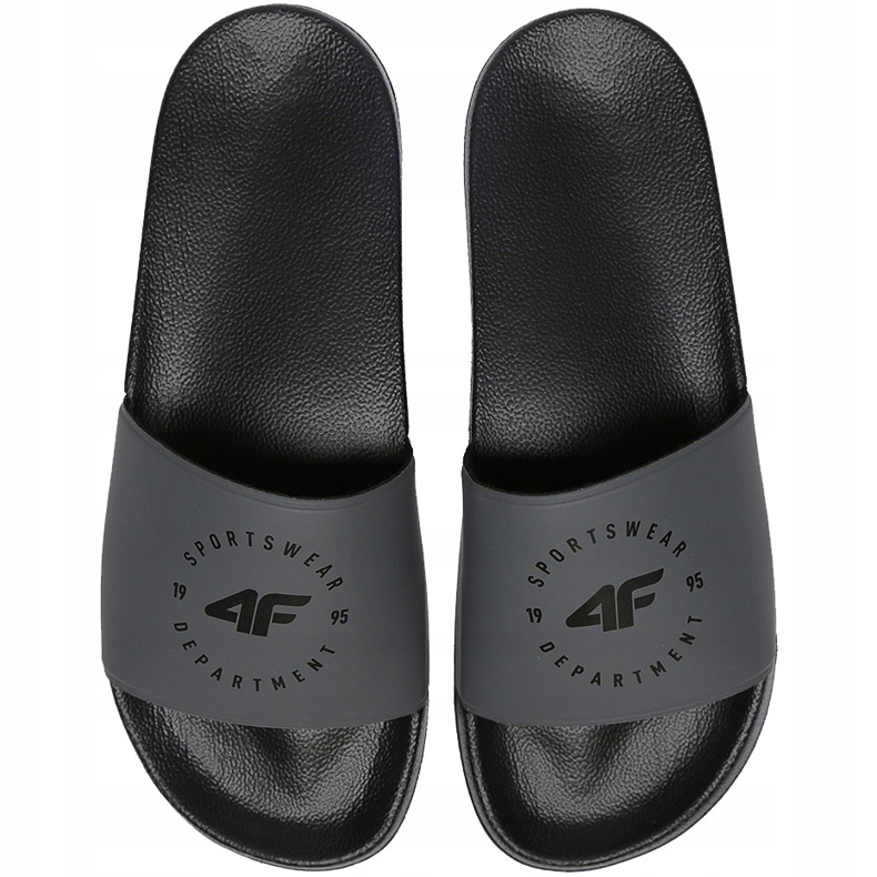 Férfi 4F szürke papucs H4L21 KLM002 25S 1