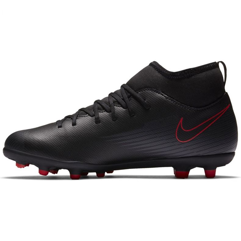 Nike Mercurial Superfly 7 Club FG / MG Jr AT8150 060 futballcipő fekete fekete 2