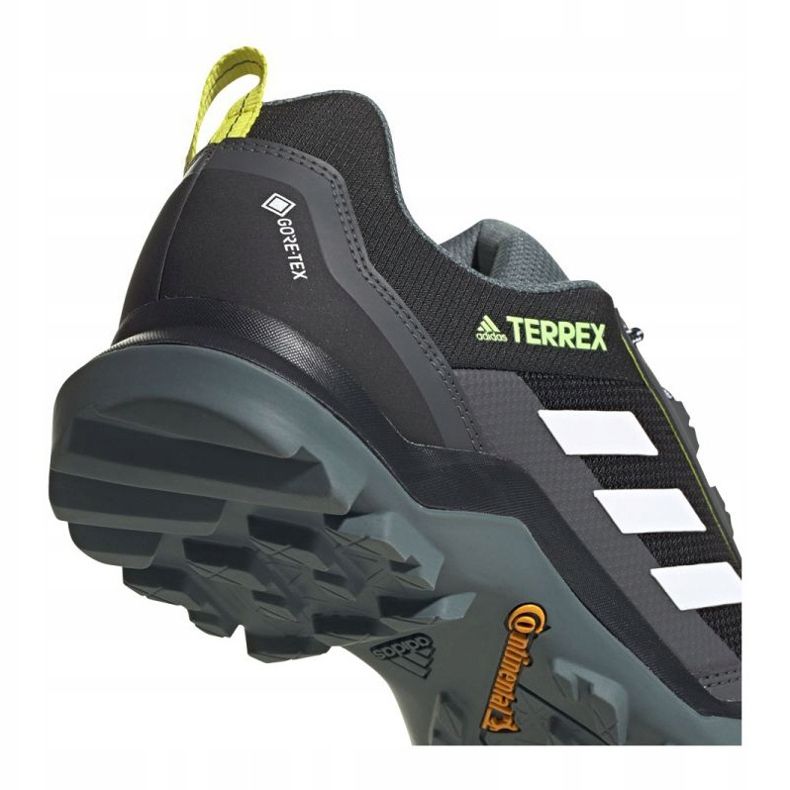 Adidas Terrex AX3 Gtx M FX4566 cipő fekete szürke sokszínű 2