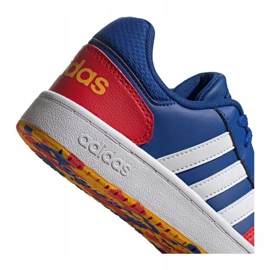 Adidas Hoops 2.0 Jr FY7016 cipő sötétkék kék 2