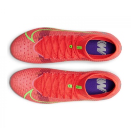 Nike Superfly 8 Pro Ag M CV1130-600 futballcipő korall piros 2