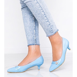 Kék szivattyúk Molly alacsony sarkán 1