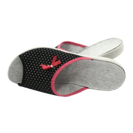 Befado női cipő pu 254D109 Viki fekete piros 5