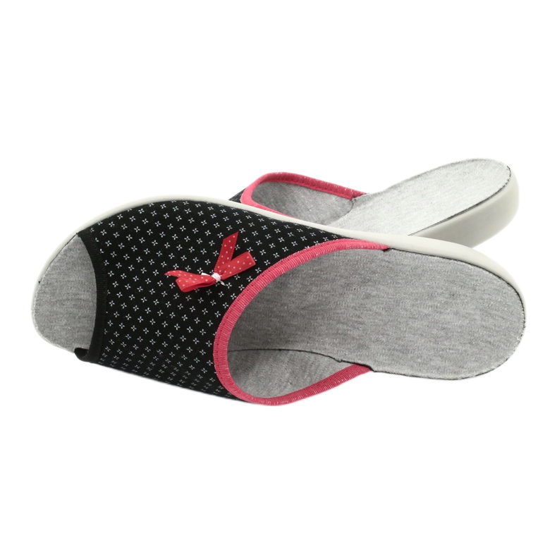 Befado női cipő pu 254D109 Viki fekete piros 5