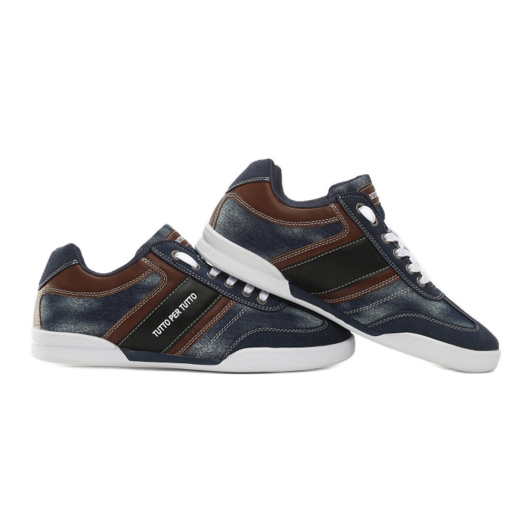 Vices Bices B873-13 Navy barna sötétkék 2