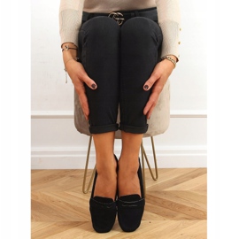 Fekete Női naplopók S-980 Fekete 1