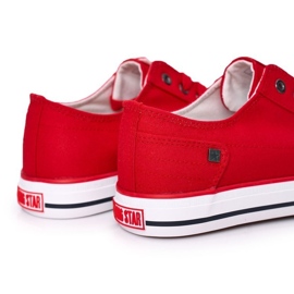 Férfi cipők Big Star DD174274 Red piros 1