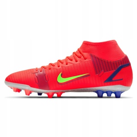 Nike Superfly 8 Academy Ag M CV0842-600 futballcipő sokszínű piros 1