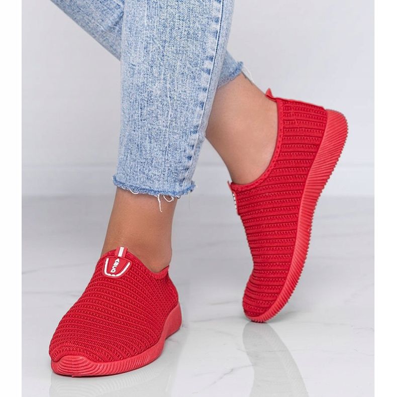 Piros sportcipők "Do it" 1