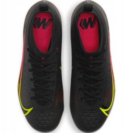 Nike Mercurial Superfly 8 Pro Fg Jr CV0804 090 futballcipő sokszínű fekete 1