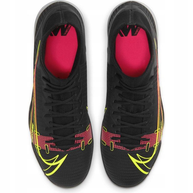 Nike Mercurial Superfly 8 Academy Tf M CV0953 090 futballcipő fekete fekete 1
