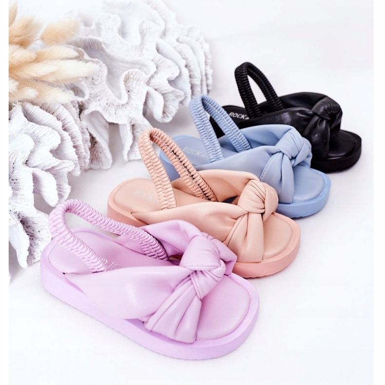 FR1 Gyermek szandál bordázott kék rágógumival 1